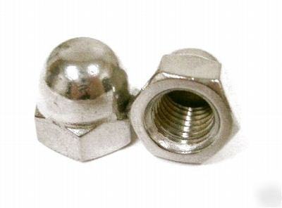 Stainless steel acorn nut 1/4-28