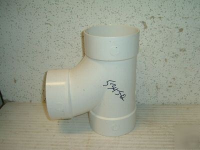 Tee off set pvc 4