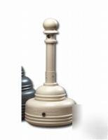 Attractive cigarette butt disposal receptacle container