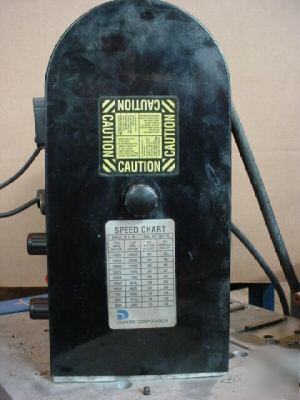 Dumore series 28 automatic drill & tap machine