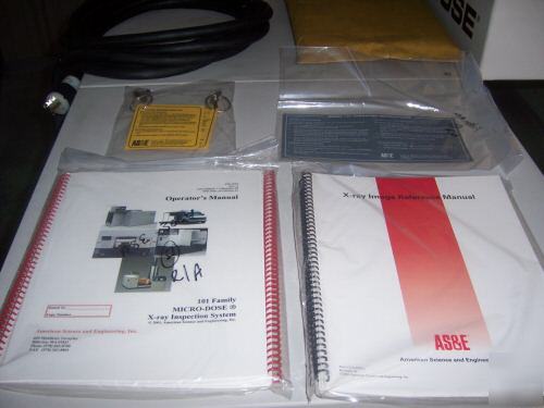 New as&e microdose 101Z x-ray machine for security 