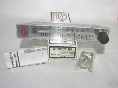 New dwyer rmb-82-ssv flowmeter RMB82SSV 1-12 gph 
