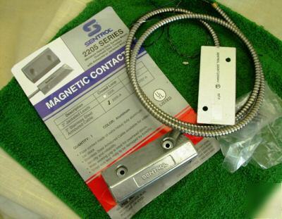 Sentrol 2205-a, magnetic contact, closed loop, 3' cable