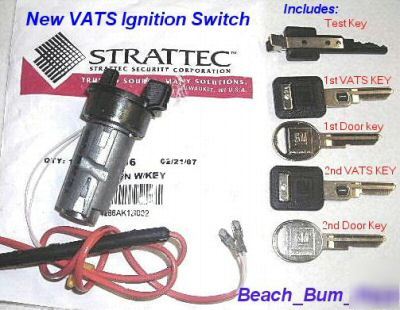 Vats ignition switch cadillac eldorado 97 - 00 01 02 03