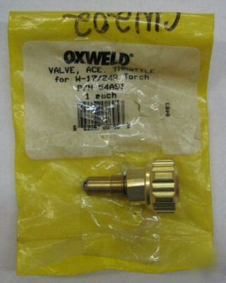 Esab 54A91 stem ay valve w 24R