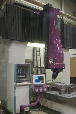  2004 tarus hs 8412-54 vertical bridge mill 5- axis
