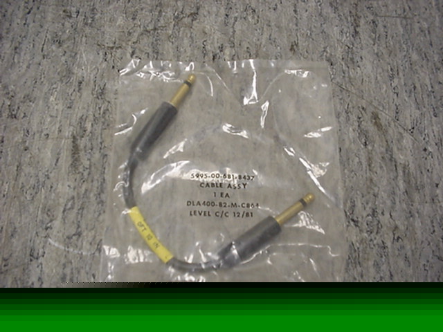 33 x CX4768U10IN cable assy 5995-00-681-8437