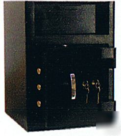 (4) drop deposit cash safes key lock safes (bulk lot)