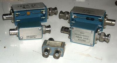 5 misc shunts (3), phase lock filter (1), & divider (1)