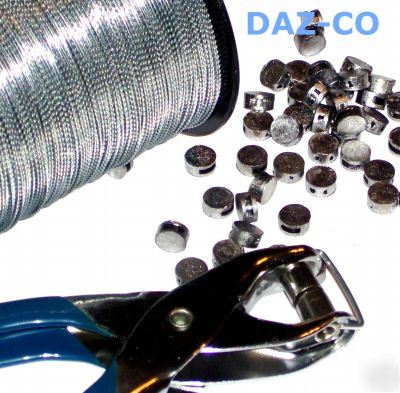 50 x lead seals/electric meter/tachographs/taxi & tool 