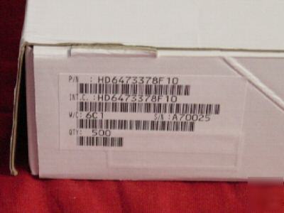 500 pcs. hitachi# HD6473378F10, sealed pack