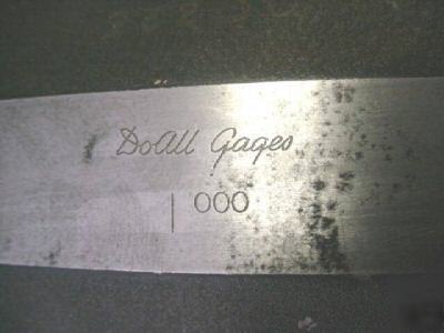 Do-all end standard gage holders 0-25