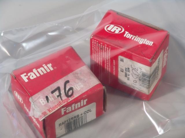 Fafnir bearing RA012RB+col lot of 2 