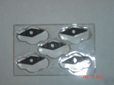 New 5 kennametal inserts vnmp 331P KC935 