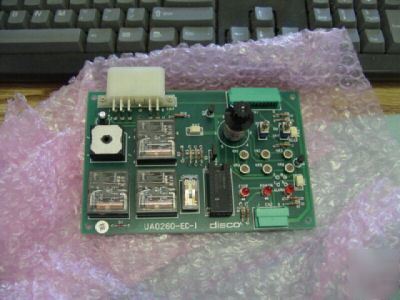 New disco eaua-0026000 / UA0260-ec-1 pcba, <