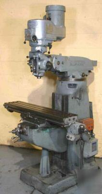 1-1/2 hp bridgeport vertical mill series 1