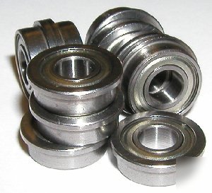 10 flanged miniature bearing F684 4MM x 9MM x 4 zz vxb