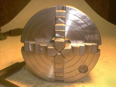 Clausing lathe 4JAW scroll chuck 6