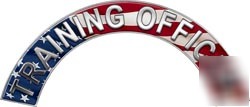 Helmet arcs rocker FF50 reflectiv training officer flag