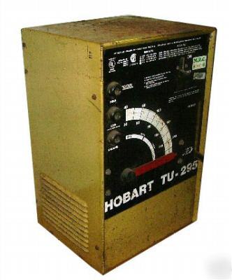 Hobart welder model TU295, 295 amps; single phase