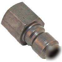 Mi t m #aw-0017-0006 3/8 MX3/8 fpt qc plug aw-0017-0006