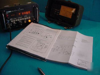 Multimeter fluke 8125A digital (20G impact tested)