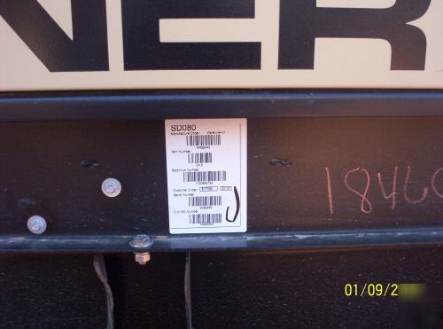 New generator 80 kw generac diesel, brand 0 hours