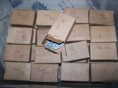 New huge 3/8 split lock washer lot 18 pounds - all - x