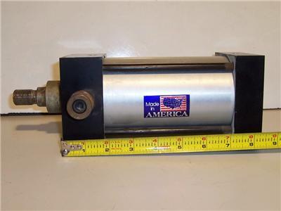 New miller fluid power AL81B2B pneumatic cylinder 4 in 