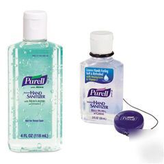 Purell hand sanitizer bottles w/ flip cap goj 9605-24 