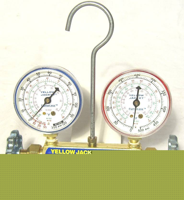 Ritchie yellow jacket testing & charging manifold 41212