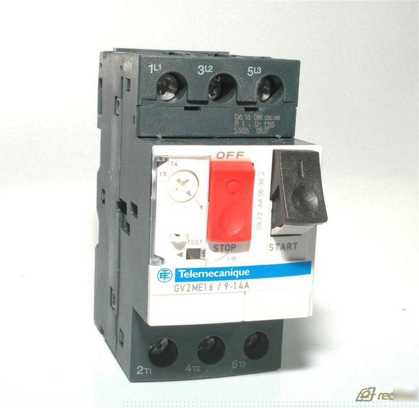 Telemecanique GV2ME16 manual starter 600VAC 14AMP iec 
