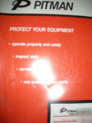 Pitman pelican maintenance manual model pl 32 3 k& 5
