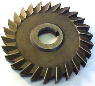Plain tooth side milling cutter 6