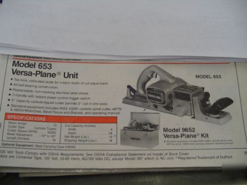 Porter cable / rockwell versa plane 3