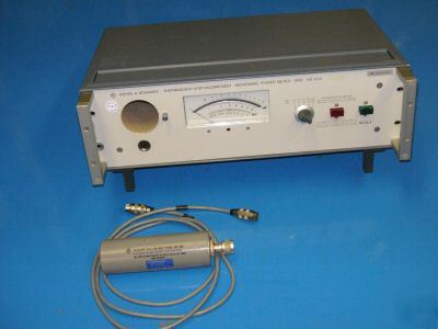 Rhode & schwarz. nrs. microwave power meter + sensor.