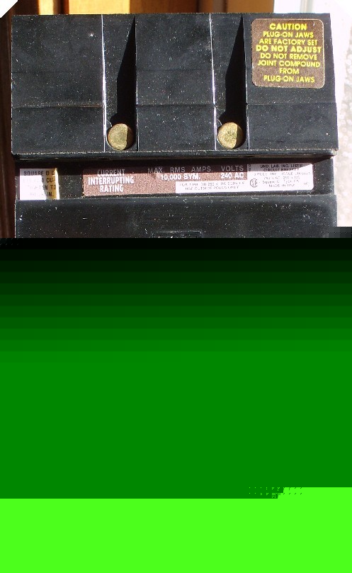 Square d breaker FA32060 60 amp 3 poles 240V