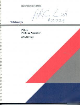 Tek P6046 instruction manual 070-7129-01