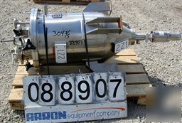 Used: lee tank, 25 gallon, 304 stainless steel, vertica