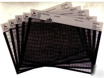 John deere 700 hay rake parts manual microfiche