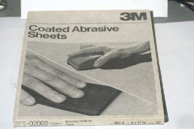 3M wet or dry tri-m-ite sand paper 600-a size 9X11 50S