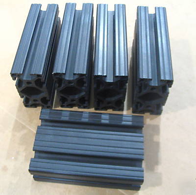 8020 aluminum extrusion 15 s 1530 l black lot 33 (5PC)
