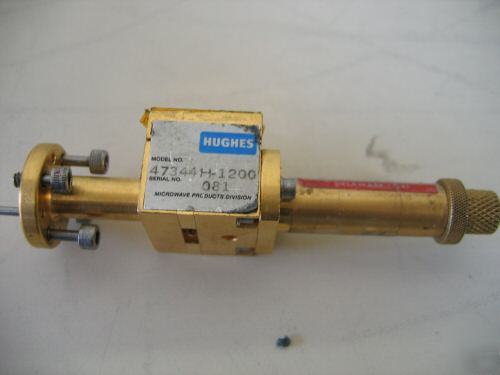 Hughes 47344H-1200 waveguide mixer, 50 - 75 ghz
