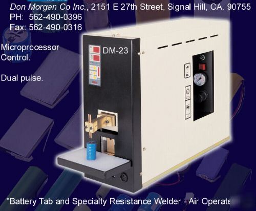 New , battery tab welder, spot welder, production 