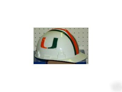 New ncaa hard hat miami hurricanes