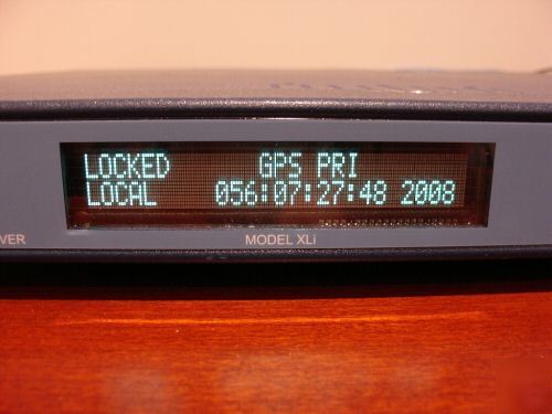 Symmetricom truetime xli time & frequency receiver