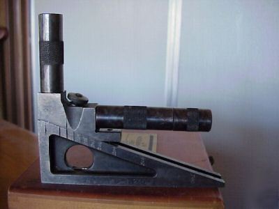 Vintage starrett #246 planer & shaper gage w/extensions
