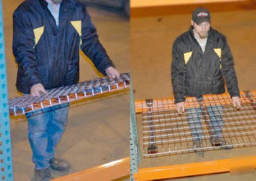 New sjf wire deck universal style pallet rack 46