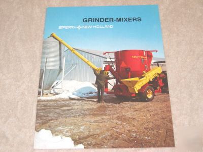 New sperry holland grinder -mixer brochure 353-55-58-59