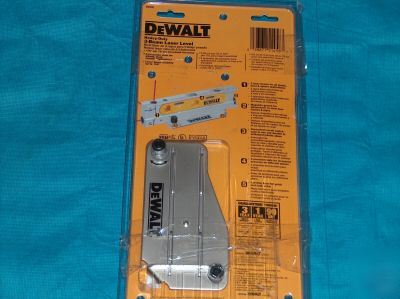 Dewalt heavy-duty 3-beam laser level